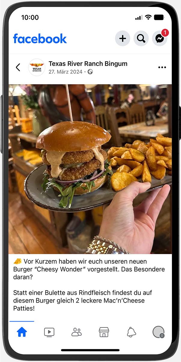 Social Media für die Texas Riverranch