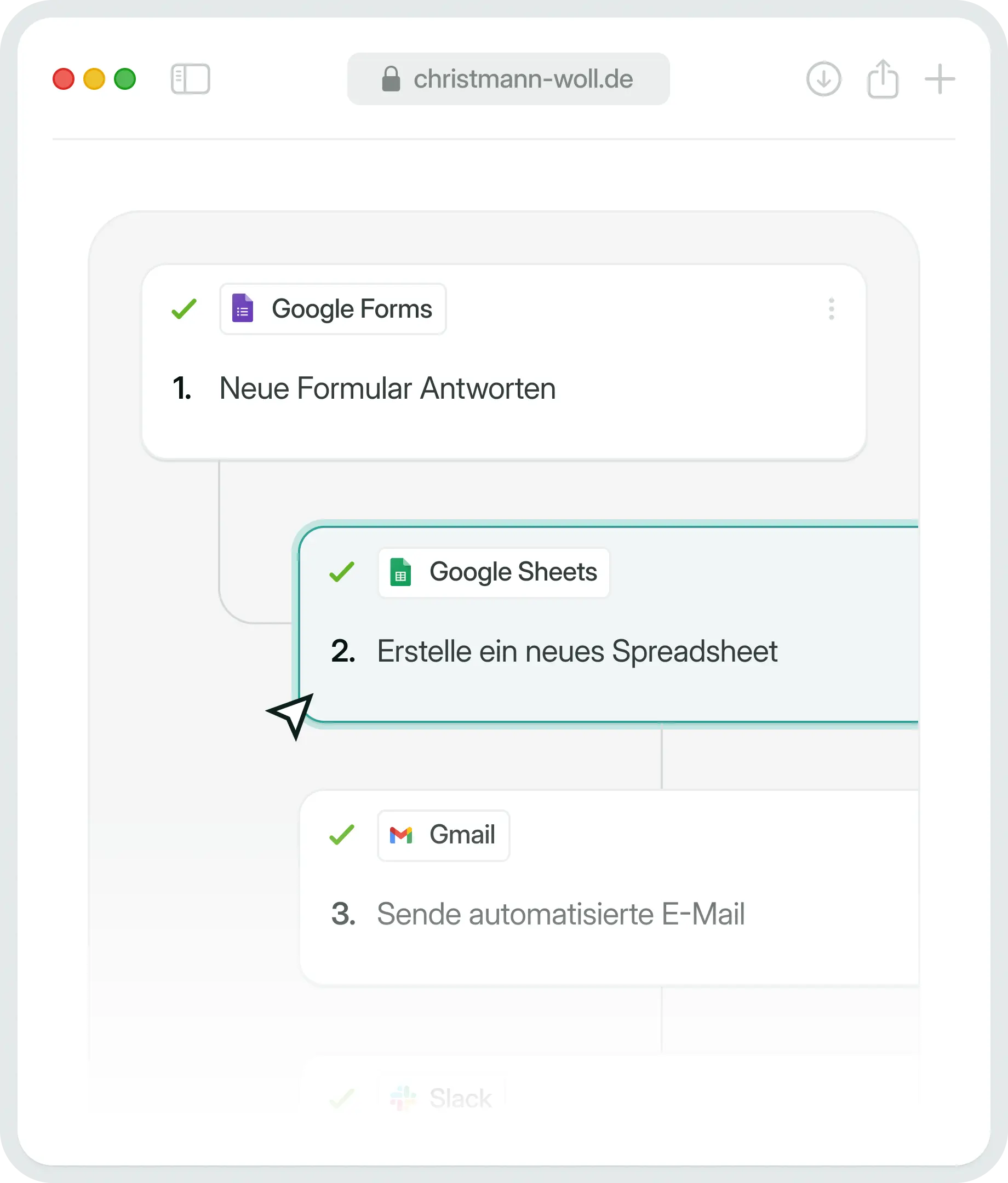Digitale Prozessautomatisierung mit Google Forms und Gmail – cw.digital