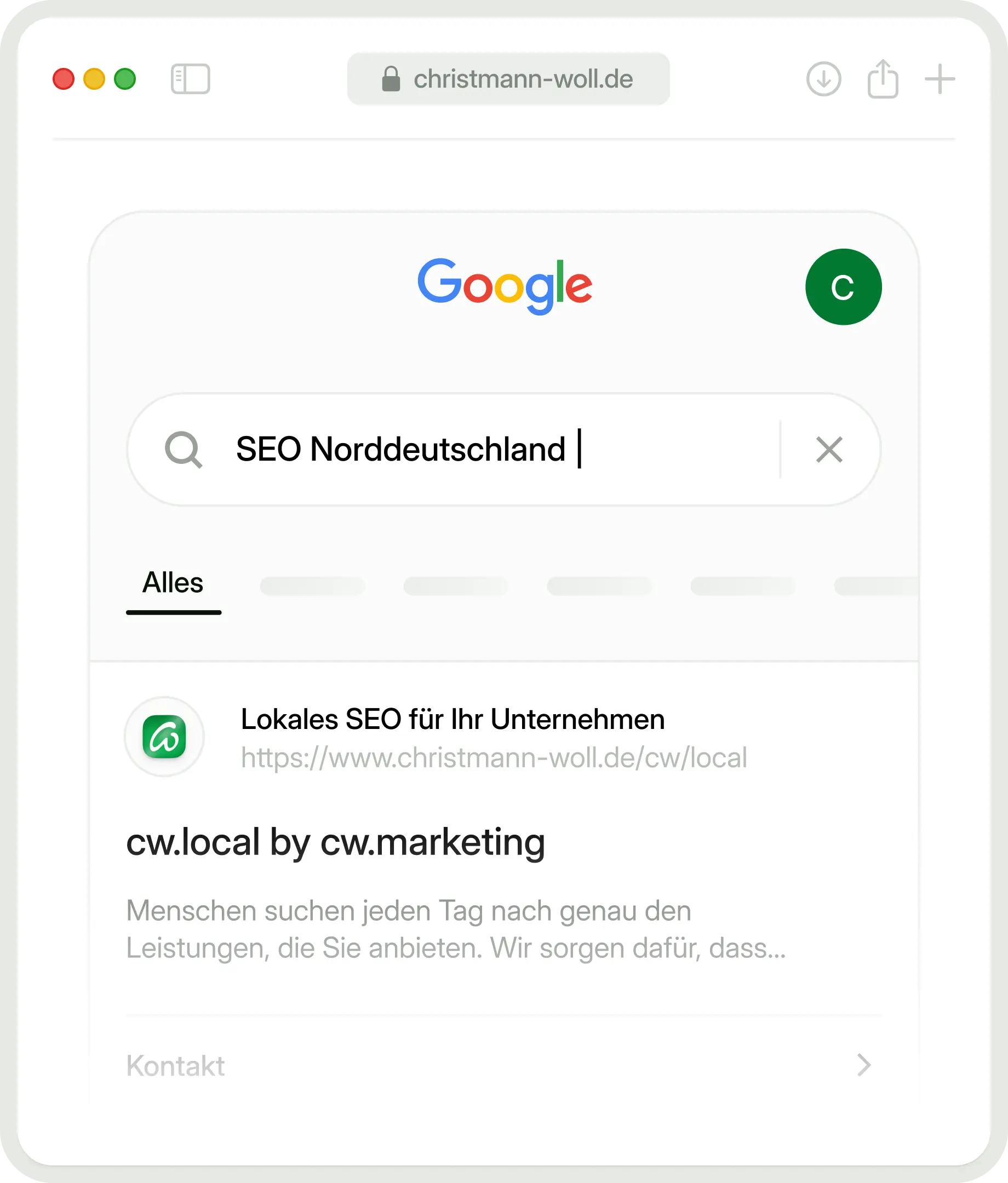 Google Suche SEO Norddeutschland – lokale Sichtbarkeit mit cw.local