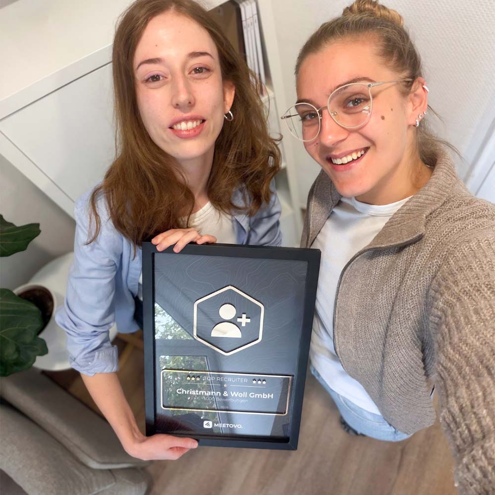 Auszeichnung: Top Recruiter bei Meetovo - cw.marketing