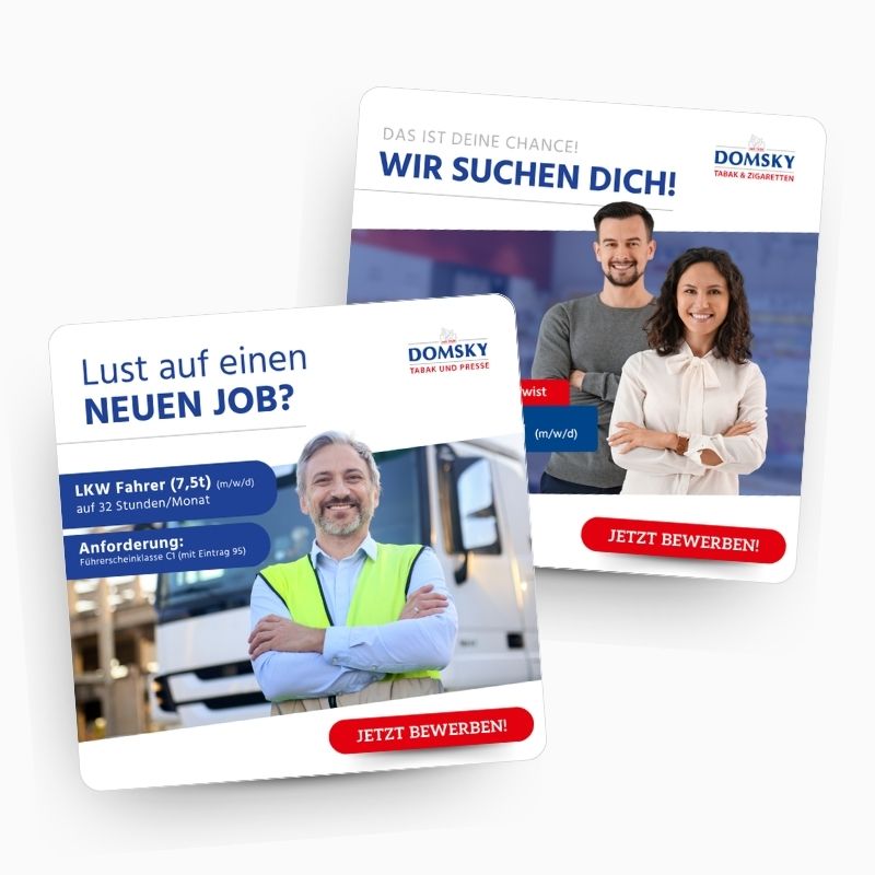 Local Recruiting Referenz Domsky Tabak & Zigaretten