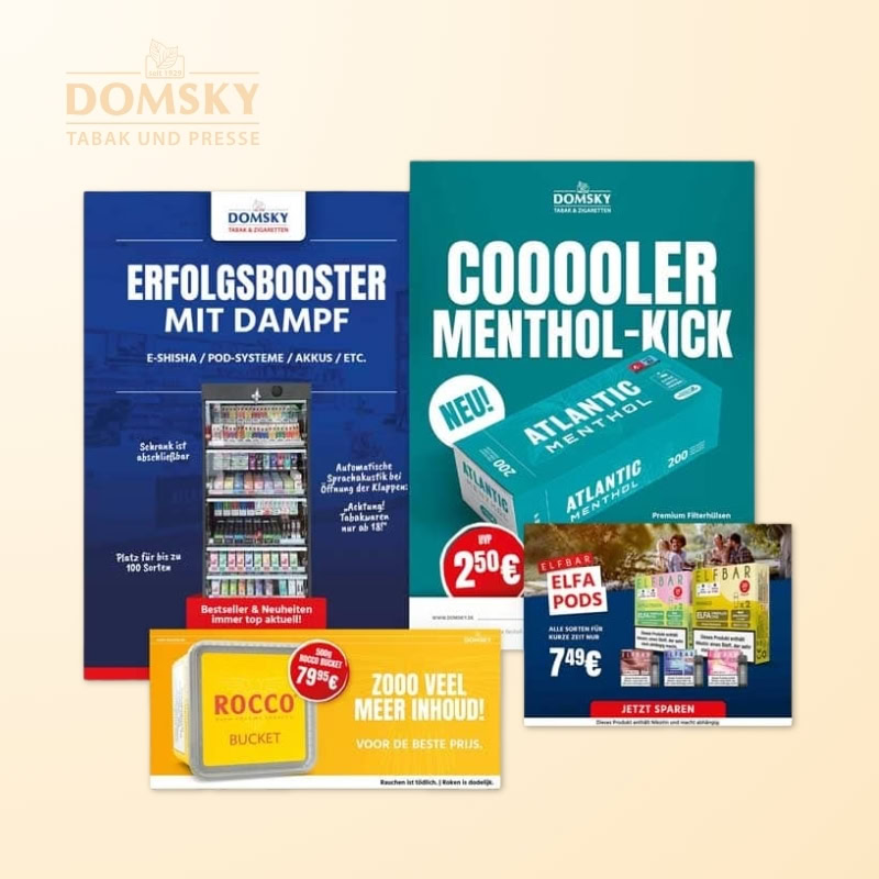 Corporate-Design-Referenz Domsky – cw.marketing