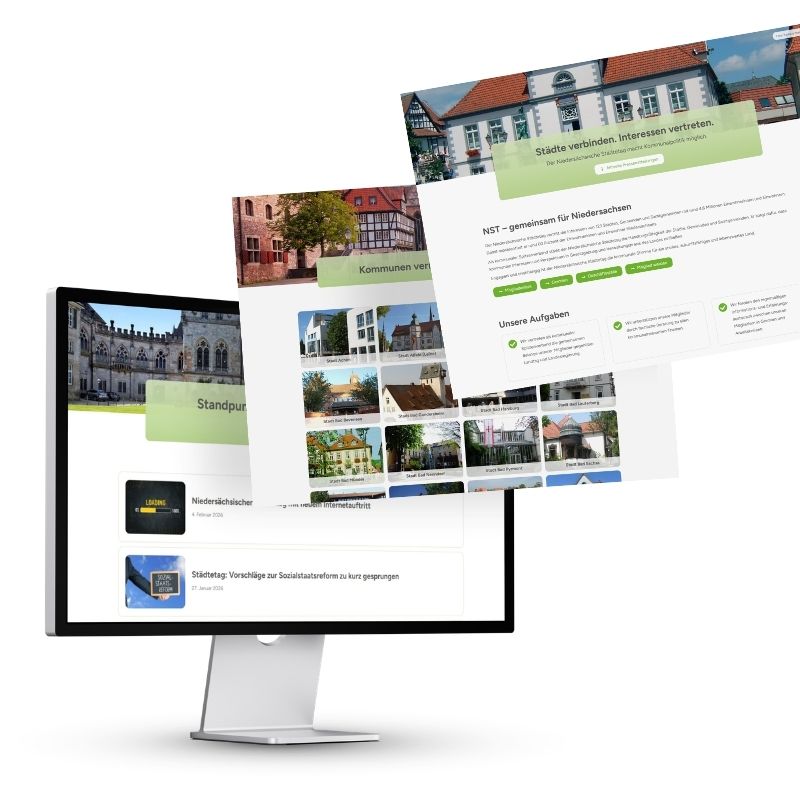 Webdesign-Referenz Niedersächsischer Städtetag