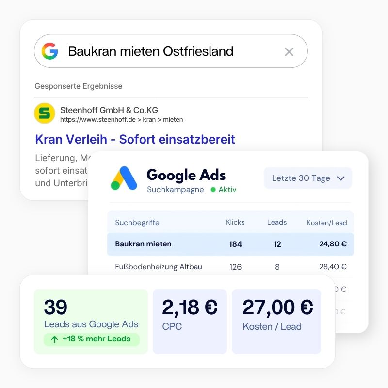 Google Ads Referenz Steenhoff