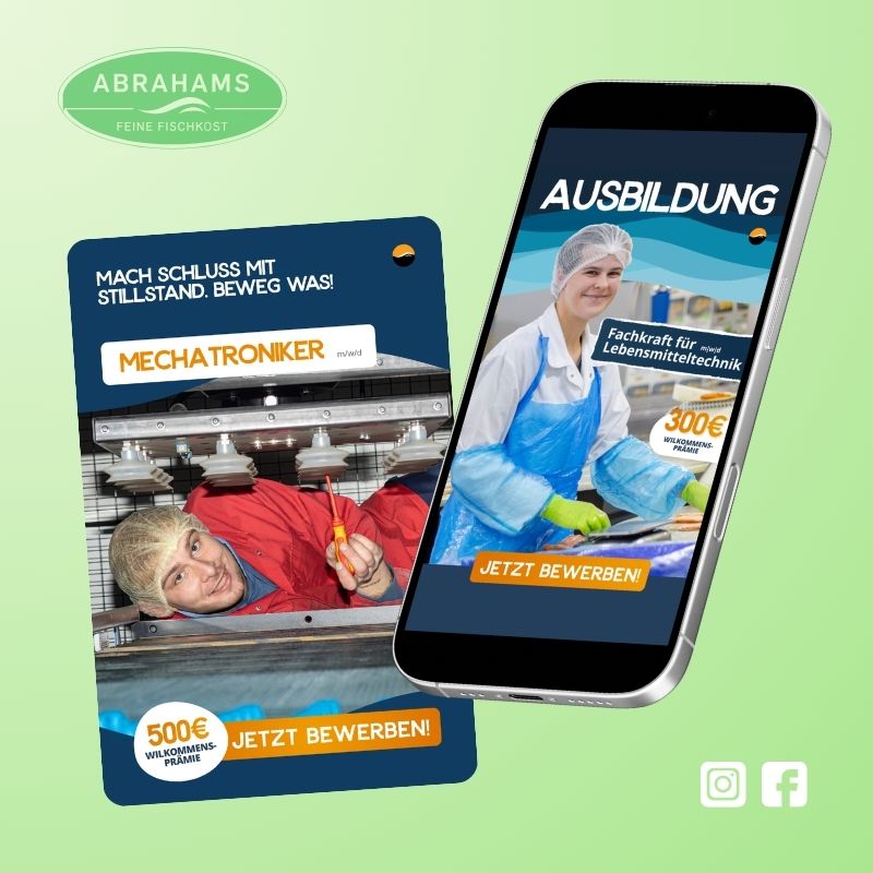 Local Recruiting Referenz Abrahams Feine Fischkost