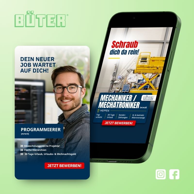 Local Recruiting Referenz Büter Hebetechnik